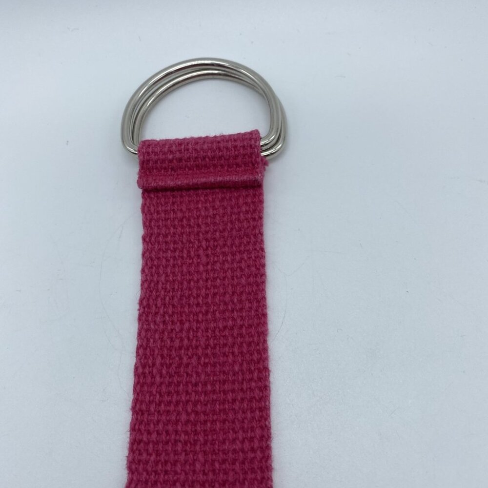 Pink D-Ring Belt Women's Size S End to End 30" - Picture 6 of 11